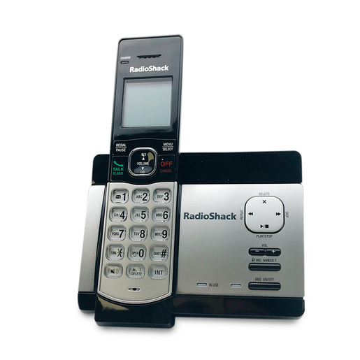 Teléfono Inalámbrico con Identificador RadioShack CS5129 / Plata