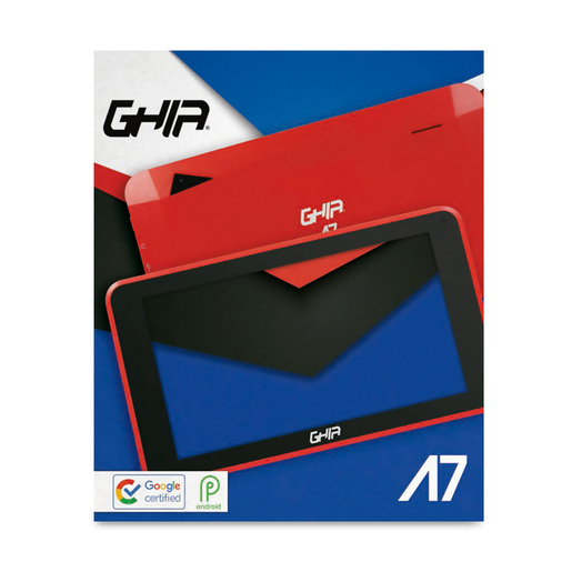 Tablet Ghia A7 Notghia-294 / Rojo / 7 pulgadas