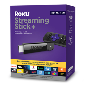 Roku Streaming Stick Plus / Ultra HD 4k / HDMI / Negro