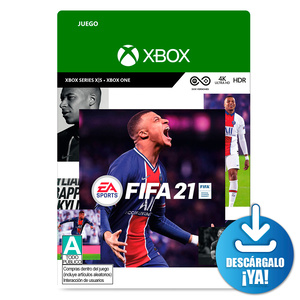 FIFA 21 EA Sports Standard Edition / Juego digital / Xbox One / Xbox Series X·S / Descargable