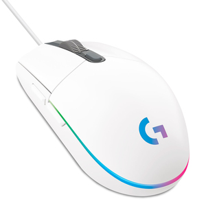 Mouse Gamer Alámbrico Logitech G203 / Blanco / USB Mouse Gamer Alámbrico Logitech G203 / Blanco / USB