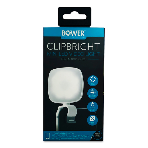Clip de Luz Led para Celular Bower / Blanco