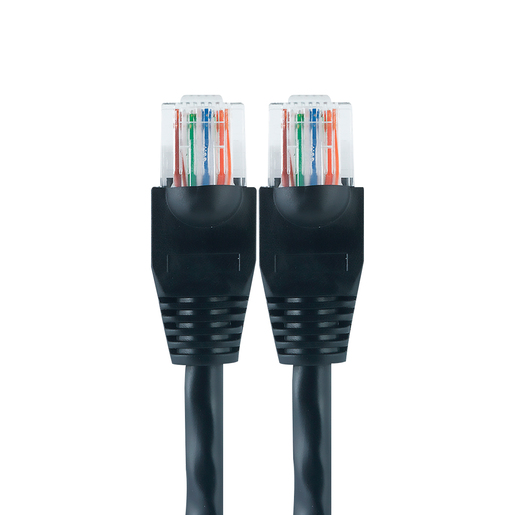 Cable Ethernet General Electric / 7.6 metros / Cat5E / Negro