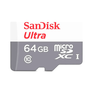 Tarjeta Micro SD Sandisk Ultra SDSQUNR 064G GN3MA​​​​​​​ Clase 10 / 64 gb