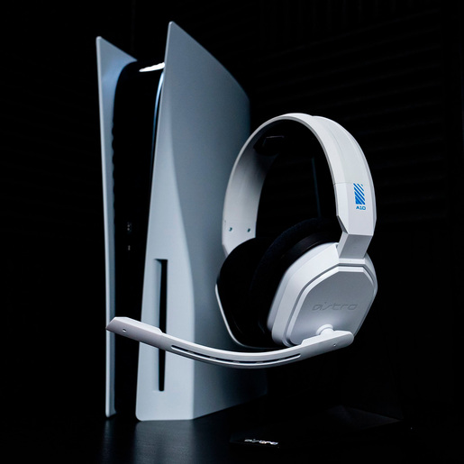 Audífonos Gamer Astro A10 / PlayStation 4 / PlayStation5 / Blanco con azul