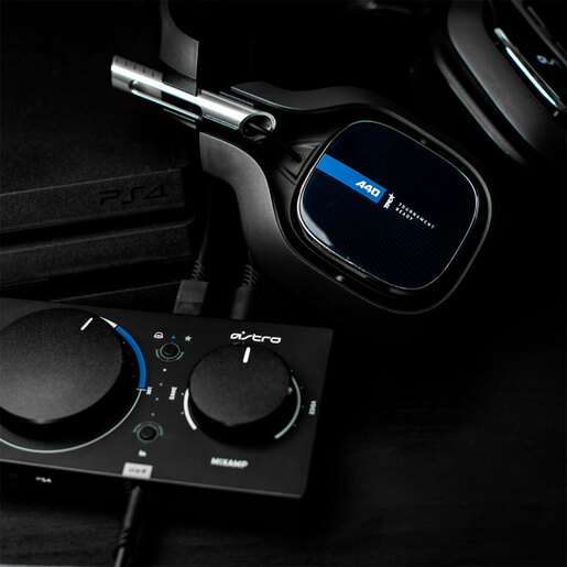 Audífonos Gamer Astro A40TR / PlayStation 5 / Negro con azul