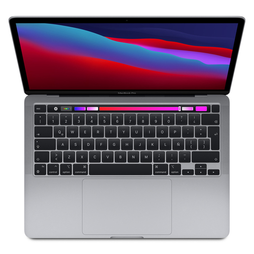 MacBook Pro Apple MYD82LA/A Touch Bar / 13.3 Plg. / Chip M1 Apple / SSD 256gb / RAM 8gb / Gris