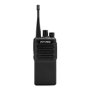 Walkie Talkie 2 km PTT Pro PRO 1000 Single Negro 1 pieza Walkie Talkie 2 km PTT Pro PRO 1000 Single Negro 1 pieza