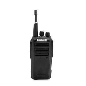 Walkie Talkie 5 km PTT Pro PRO 3000 Negro 1 pieza Walkie Talkie 5 km PTT Pro PRO 3000 Negro 1 pieza