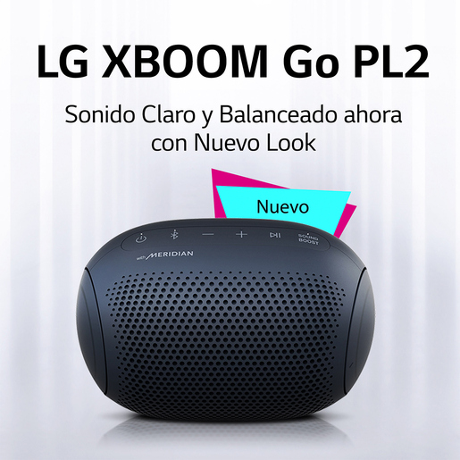 Bocina Bluetooth LG XBOOM Go PL2 / Negro