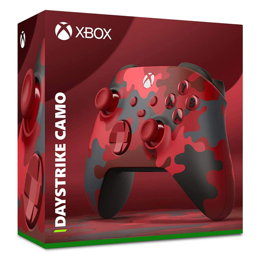 Control Inalámbrico Red Camouflage Special Edition / Xbox Series X·S / Xbox One / Rojo con negro
