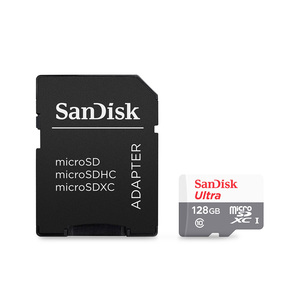 Tarjeta Micro SD Sandisk Ultra SDSQUNR-128G-GN3MA Clase 10 / 128 gb