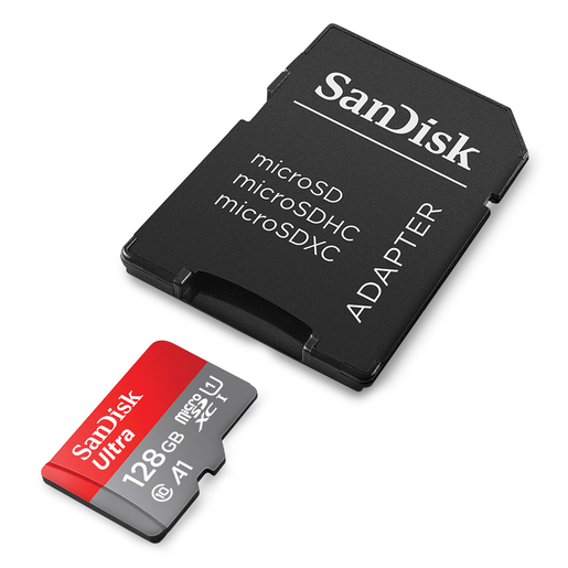 Tarjeta Micro SD Sandisk Ultra A1 Clase 10 / 128 gb