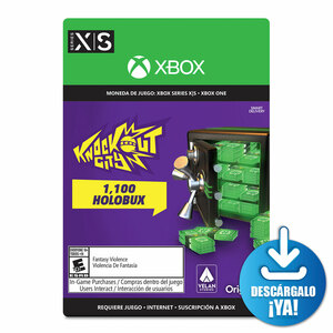Knockout City Holobux / 1100 monedas de juego digitales / Xbox One / Xbox Series X·S / Descargable