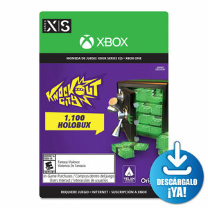 Knockout City Holobux / 1100 monedas de juego digitales / Xbox One / Xbox Series X·S / Descargable Knockout City Holobux / 1100 monedas de juego digitales / Xbox One / Xbox Series X·S / Descargable