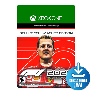 F1 2020 Deluxe Schumacher Edition / Juego digital / Xbox One / Xbox Series X·S / Descargable