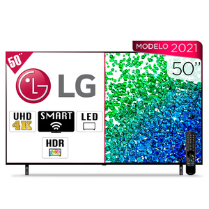 Pantalla LG NanoCell 50NANO80SPA / 50 pulgadas / Ultra HD 4k / Smart TV