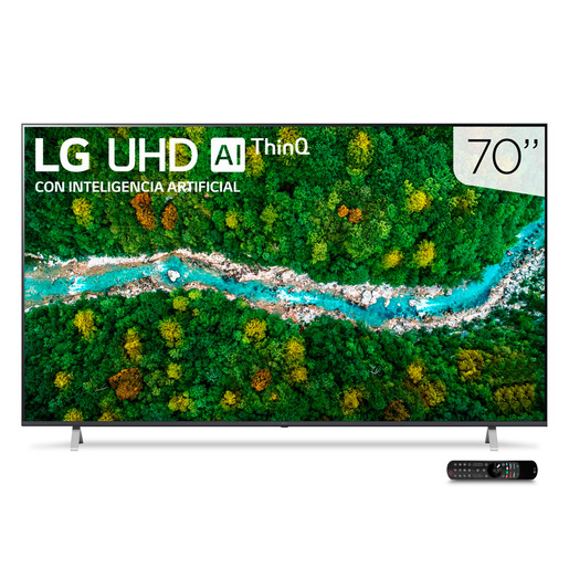 Pantalla LG 70UP7750PSB / 70 pulgadas / Ultra HD 4k / Smart TV