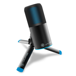 Micrófono Compacto 2 Direcciones para Live y Streaming JLab Talk Go / Negro con Azul / USB