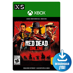 Red Dead Online / Juego digital / Xbox One / Xbox Series X·S / Descargable