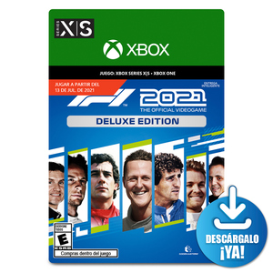 F1 2021 Deluxe Edition / Juego digital / Xbox One / Xbox Series X·S / Descargable
