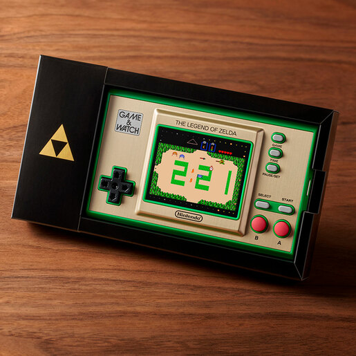 Consola Nintendo Game and Watch The Legend of Zelda / 3 juegos