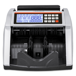 Contador de Billetes Automático con Detección de Falsificaciones RadioShack / Gris Contador de Billetes Automático con Detección de Falsificaciones RadioShack / Gris