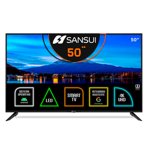 Pantalla Sansui SMX50F3UAD / 50 pulgadas / Ultra HD 4k / Smart TV