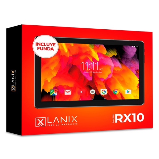 Tablet Lanix Illium Pad RX10 / Negro / 9.7 pulgadas