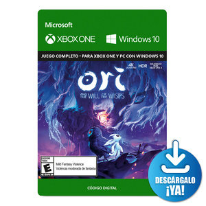 Ori and The Will of the Wisp / Juego digital / Xbox One / Windows / Descargable