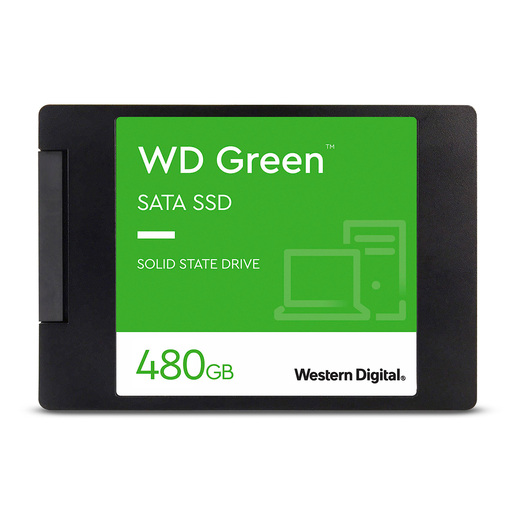 Unidad de Estado Sólido Interno SSD WD Green / 480 gb / Negro