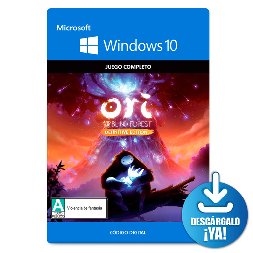 Ori and The Blind Forest Definitive Edition / Juego digital / Windows / Descargable
