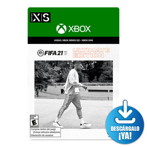 FIFA 21 EA Sports Ultimate Edition / Juego digital / Xbox One / Xbox Series X·S / Descargable