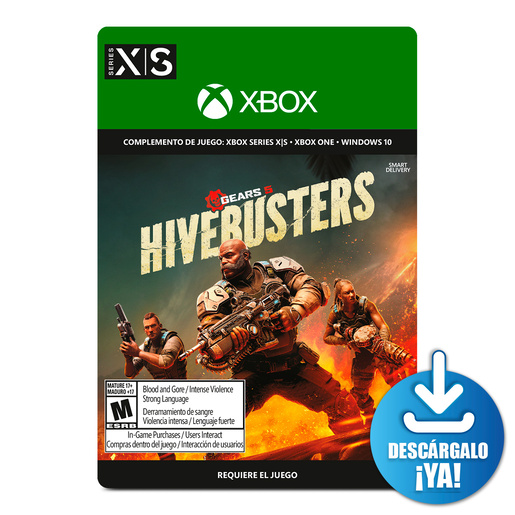 Gears 5 Hivebusters / Complemento de juego digital / Xbox One / Xbox Series X·S / Windows / Descargable
