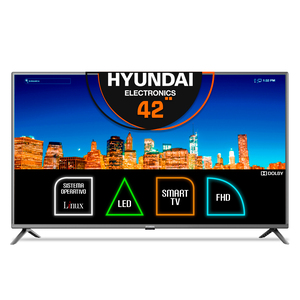 Pantalla Hyundai HYLED426NIM / 42 pulgadas / Full HD / Smart TV