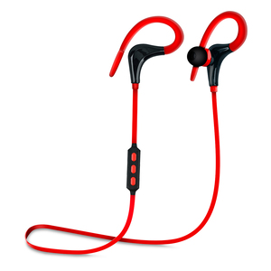 Audífonos Bluetooth Deportivos HyperGear Marathon / In ear / Rojo con negro