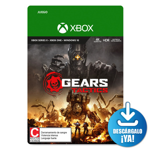 Gears Tactics / Juego digital / Xbox One / Xbox Series X·S / Windows / Descargable Gears Tactics / Juego digital / Xbox One / Xbox Series X·S / Windows / Descargable