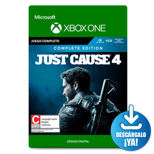 Just Cause 4 Complete Edition / Juego digital / Xbox One / Descargable