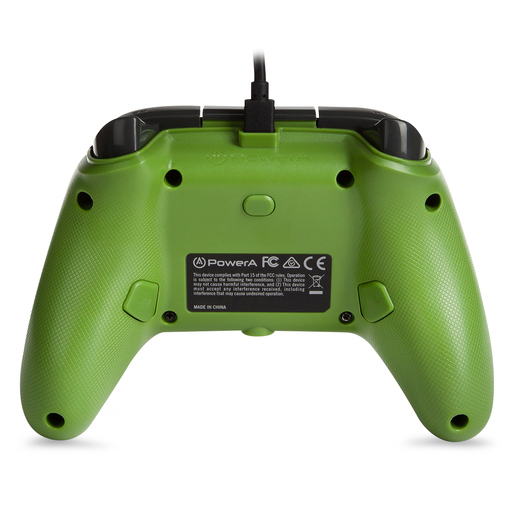 Control Alámbrico PowerA Soldier / Xbox Series X·S / Verde con negro