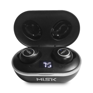Audífonos Bluetooth Misik MH622 True Wireless / In ear / Negro