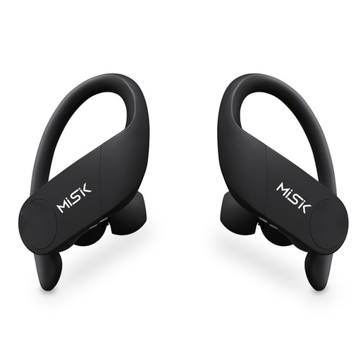 Audífonos Bluetooth Deportivos Misik Sport MH615 True Wireless / In ear / Negro