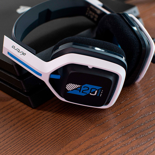 Audífonos Gamer Inalámbricos Astro A20 Gen 2 / PlayStation 5 / Negro con blanco y azul