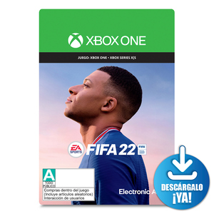 FIFA 22 EA Sports Standard Edition / Juego digital / Xbox One / Descargable