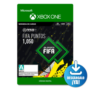 FIFA 20 Ultimate Team EA Sports Points / 1050 monedas de juego digitales / Xbox One / Descargable