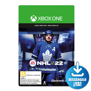 NHL 22 EA Sports Standard Edition / Juego digital / Xbox One / Xbox Series X·S / Descargable
