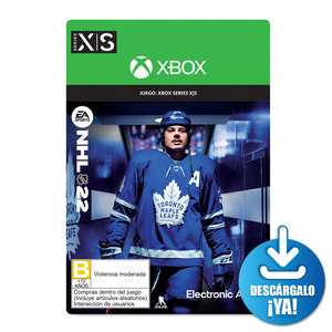 NHL 22 EA Sports Standard Edition / Juego digital / Xbox Series X·S / Descargable
