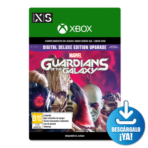 Marvel Guardians of the Galaxy Digital Deluxe Edition Upgrade / Complemento de juego digital / Xbox Series X·S / Xbox One / Descargable