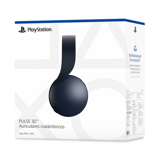 Audífonos Gamer Inalámbricos Sony Pulse 3D / PlayStation 5 / Negro