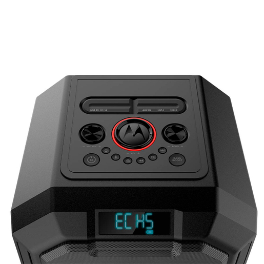 Bocina Bluetooth Led Motorola One Body Sonic Maxx 820 / Negro
