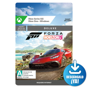 Forza Horizon 5 Deluxe Edition / Juego digital / Xbox Series X·S / Xbox One / Windows / Descargable